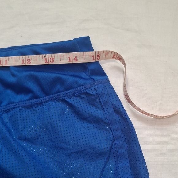 Danskin Wome's Blue and Neon Yellow Athletic Shorts Size S - Picture 4 of 7